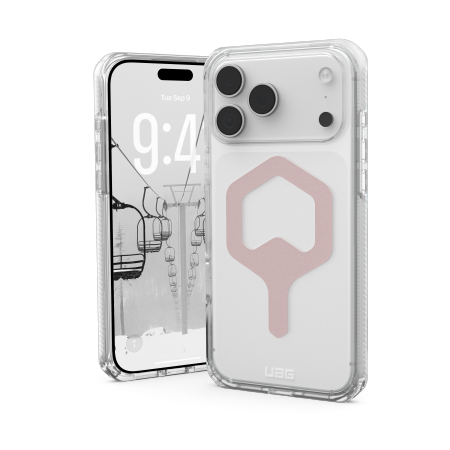 UAG Plyo MagSafe viedtālruņa apvalks iPhone 17 Pro Max - caurspīdīgs rozā
