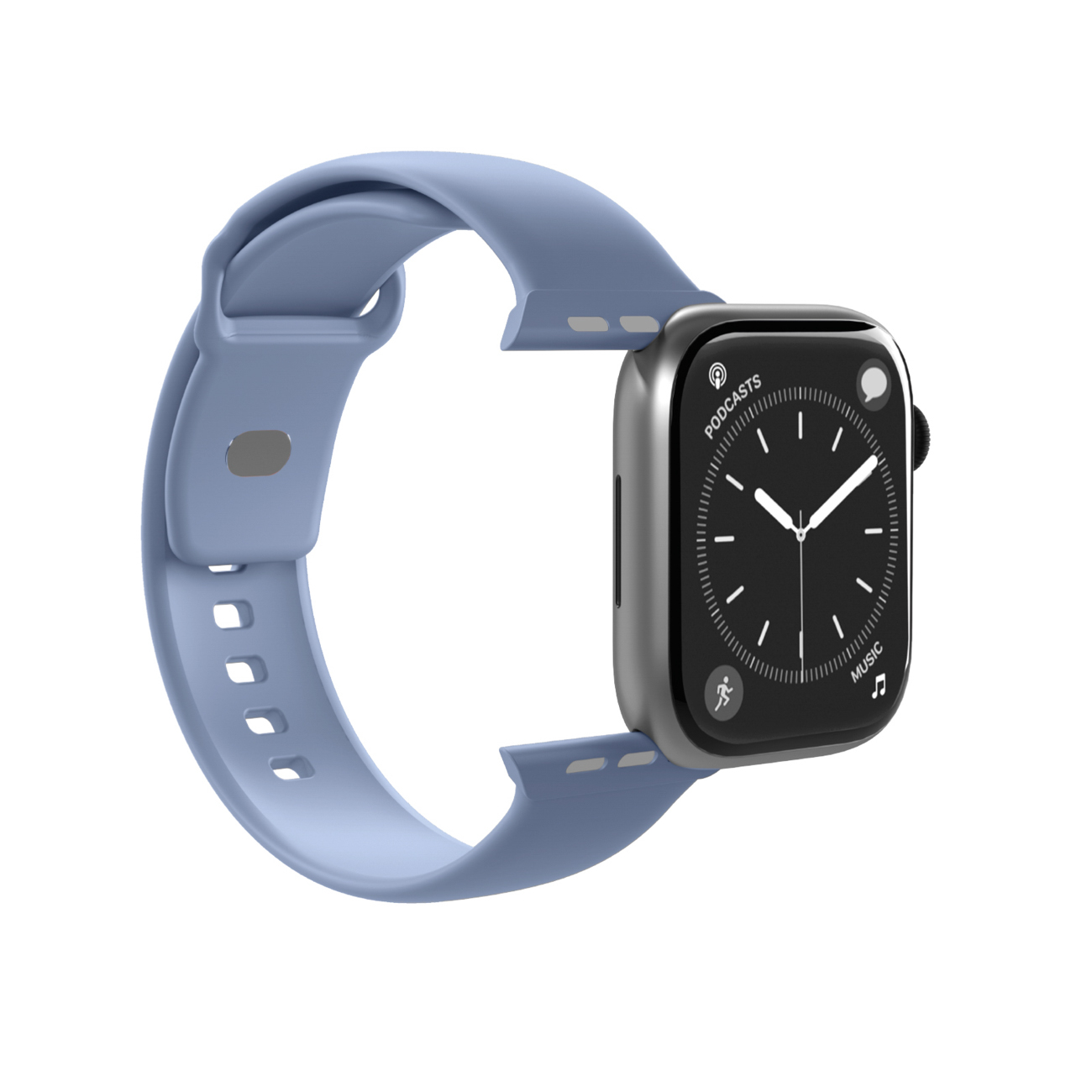 Puro Icon siksniņa Apple Watch 38/40/41/42 mm - Zila