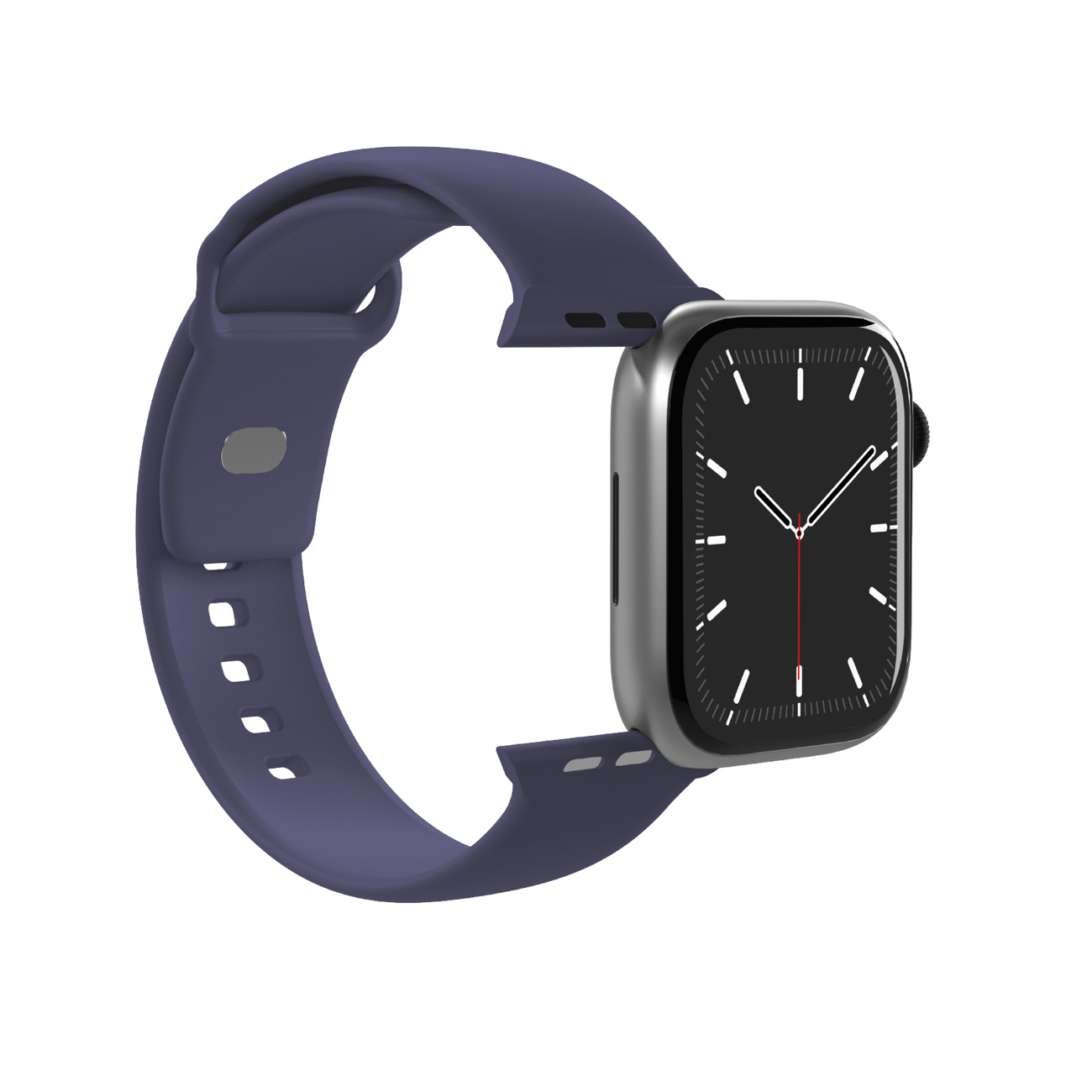 Puro Icon siksniņa Apple Watch 44/45/46/49 mm - Tumši zila - Tumši zila