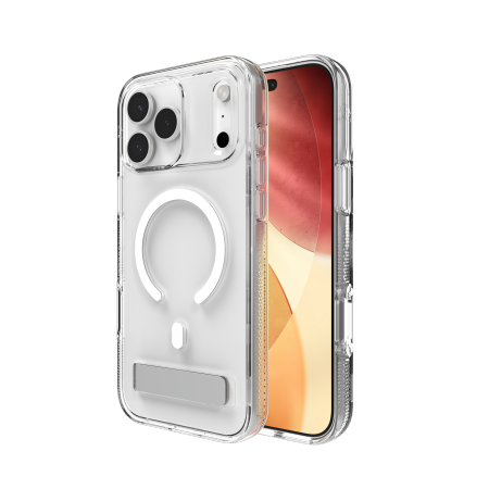 ZAGG Crystal Palace Snap KS Magnētiskais viedtālruņa apvalks iPhone 17 Pro Max – caurspīdīgs