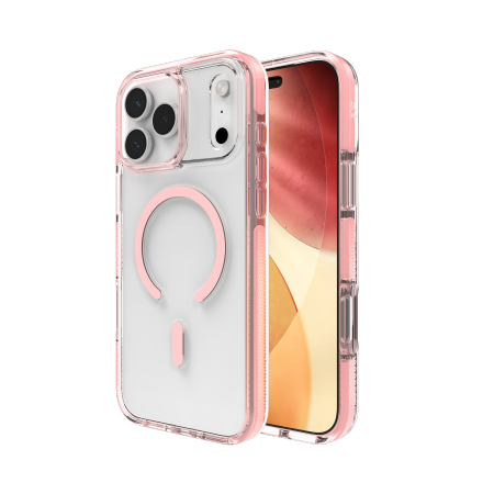 ZAGG Santa Cruz Snap Magnētiskais viedtālruņa apvalks iPhone 17 Pro Max – rozā