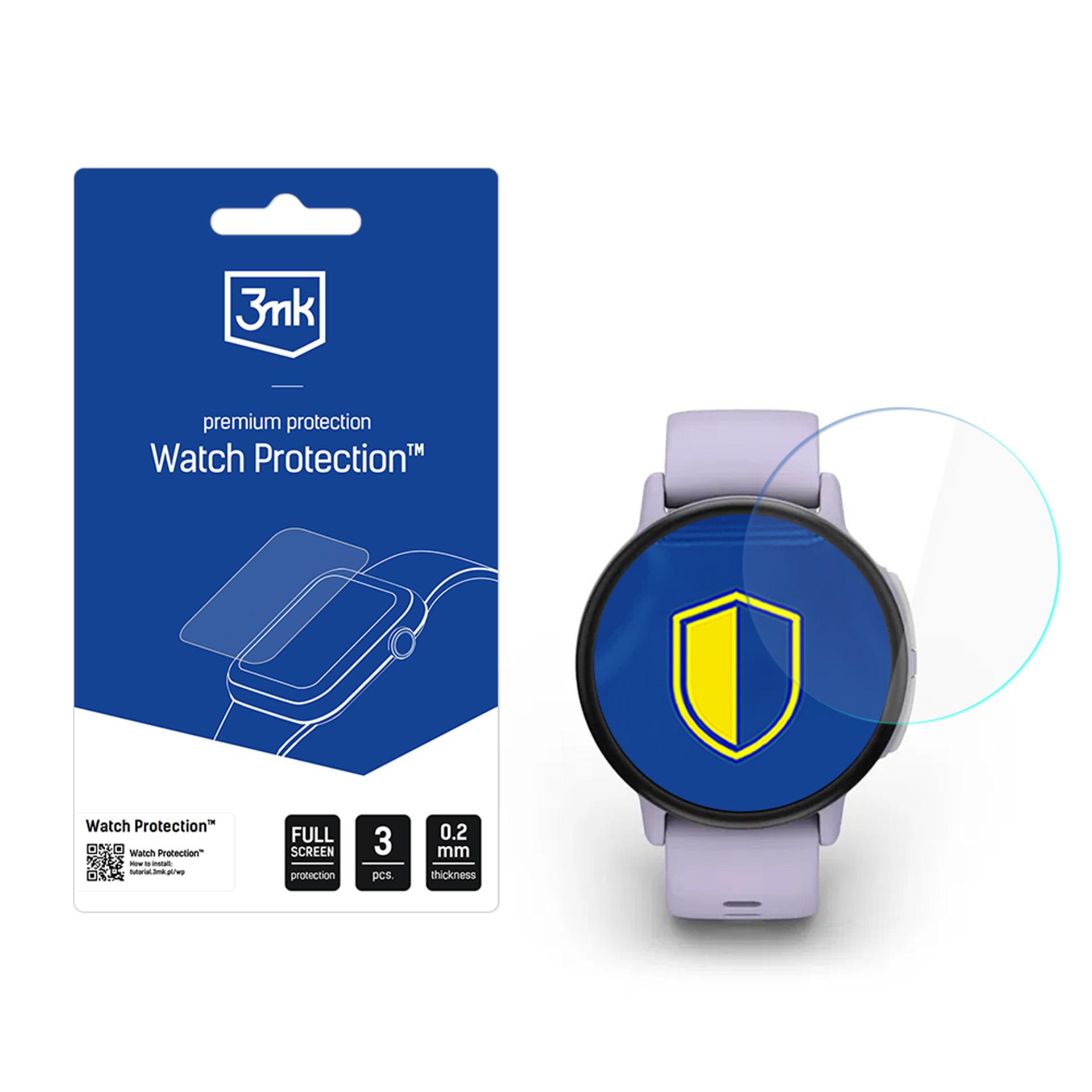 3mk Watch Protection FlexibleGlass hibrīda stikls viedpulkstenim Garmin Bounce 2