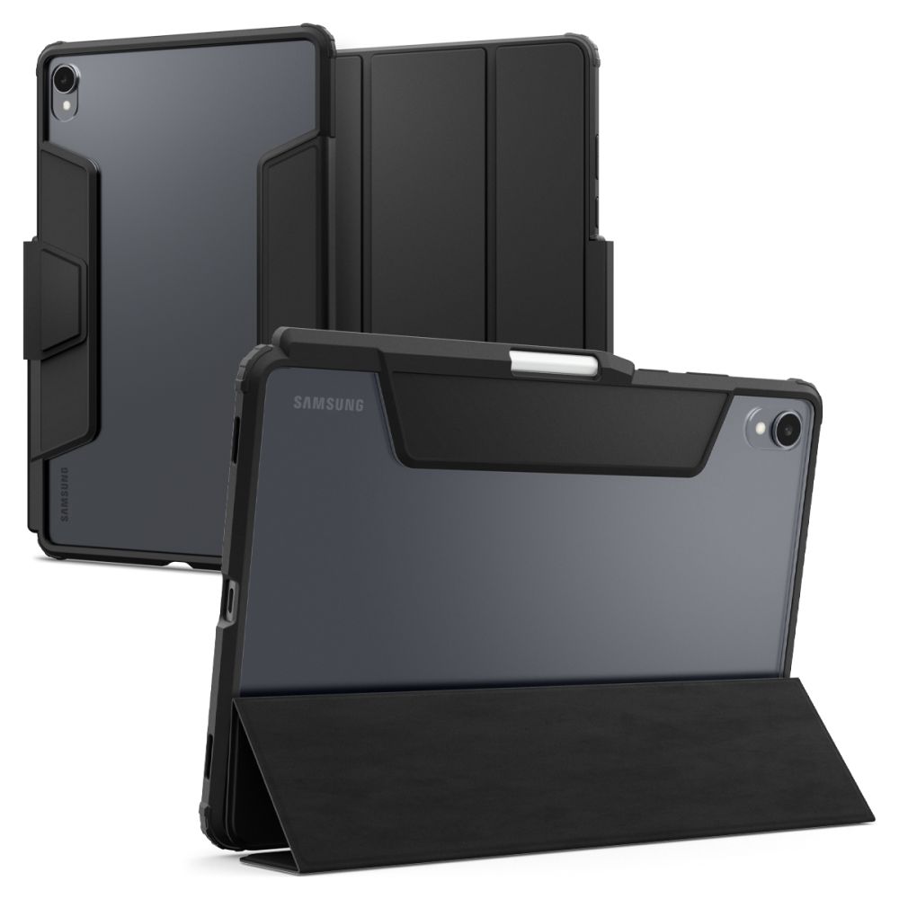 Spigen Ultra Hybrid "Pro" korpuss Samsung Galaxy Tab S11 11.0 - melns
