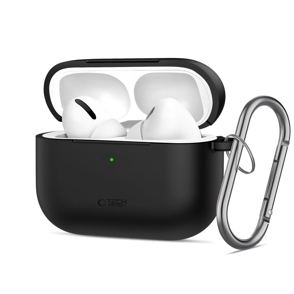 Tech-Protect silikona Hook maciņš AirPods Pro 3 melns