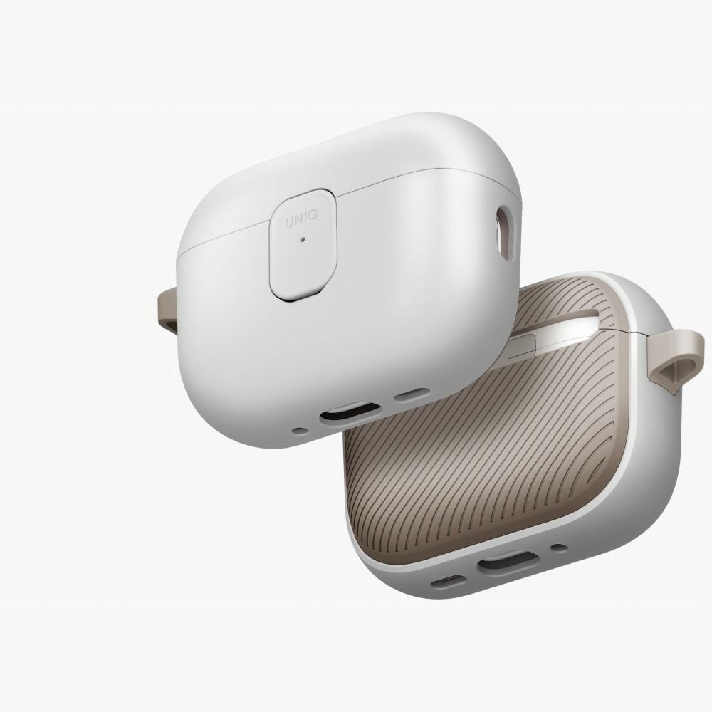 Uniq Clyde AirPods Pro 3rd Gen futrālis - pelēkbrūns