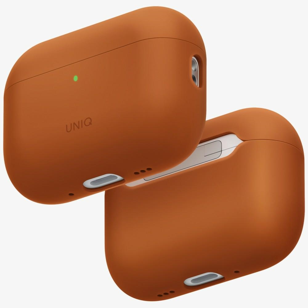 Uniq Lino silikona apvalks AirPods Pro 3 - oranžs