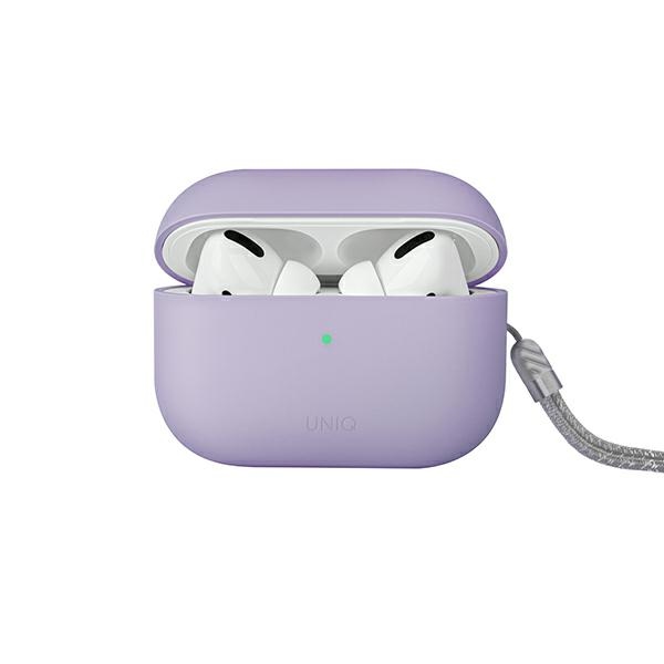 Uniq Lino silikona apvalks AirPods Pro 2 - violets
