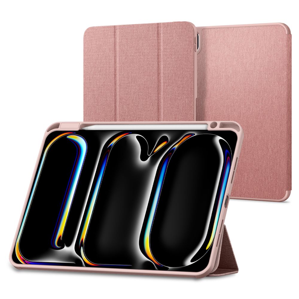 Spigen Urban Fit maciņš iPad Pro 11 collu 5 / 6 / 2024-2025 rozā