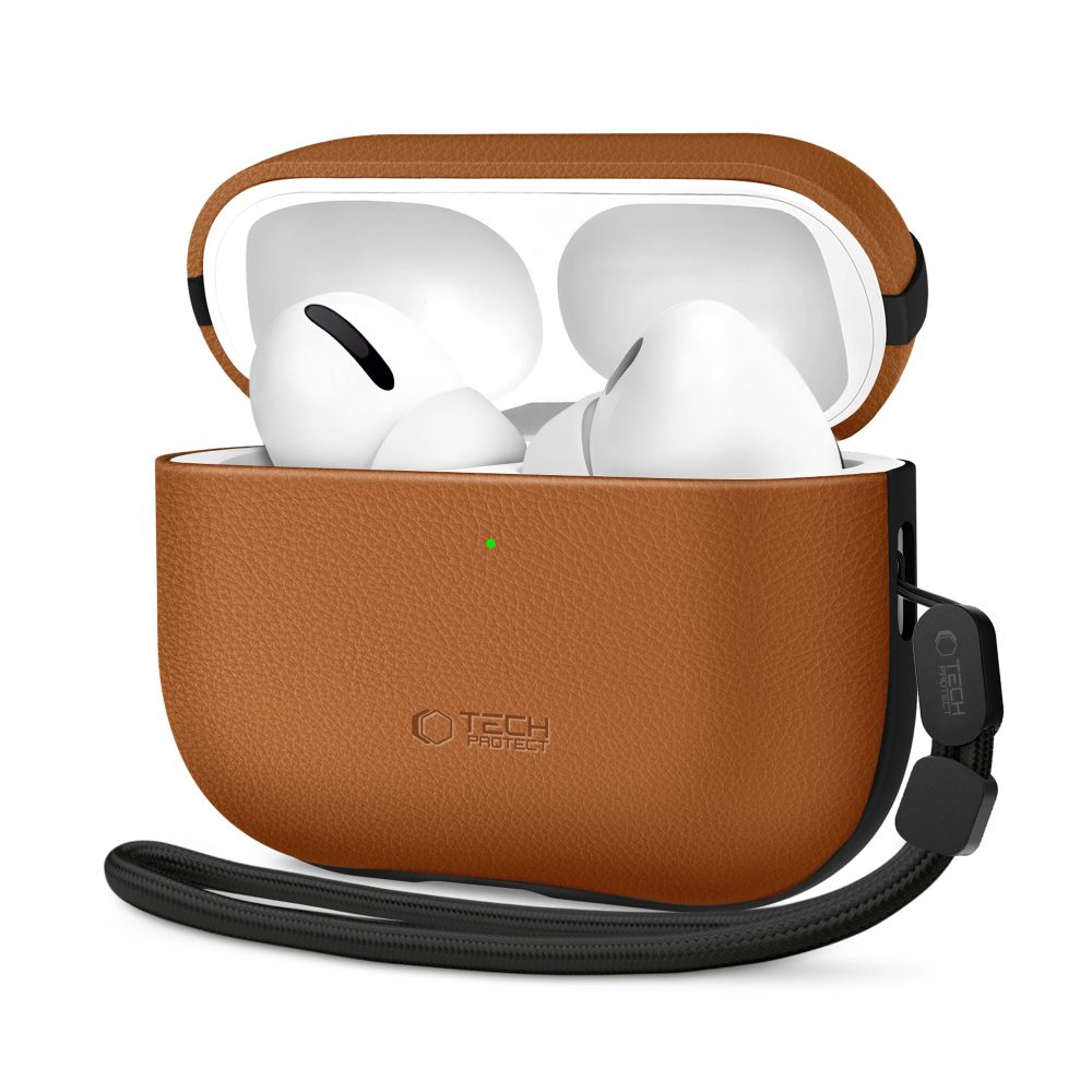 Tech-Protect NaturalFit maciņš AirPods Pro 3 brūns
