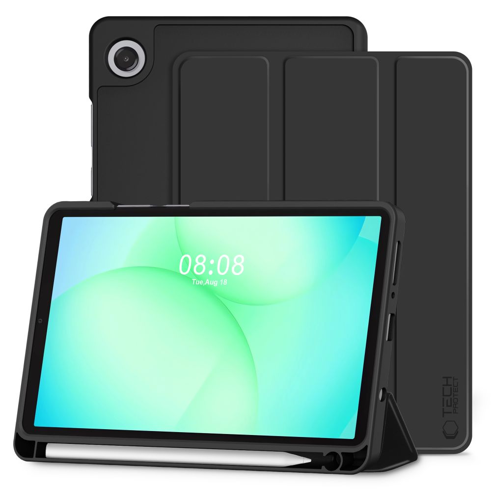 TechProtect SmartCase Pen maciņš Samsung Galaxy Tab A9+ / A11+ Plus 11.0 melns