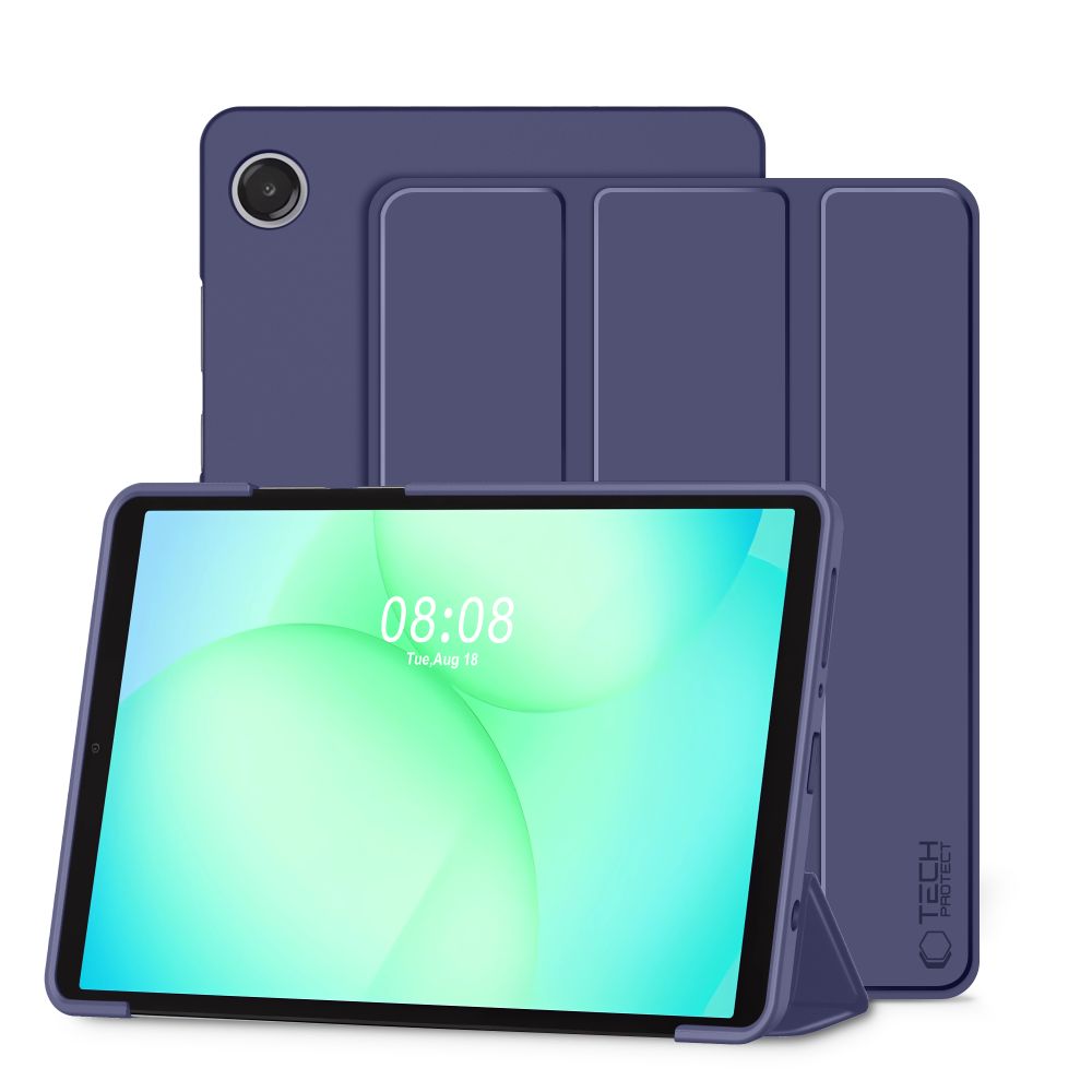 TechProtect SmartCase maciņš Samsung Galaxy Tab A9 / A11 8.7 tumši zils