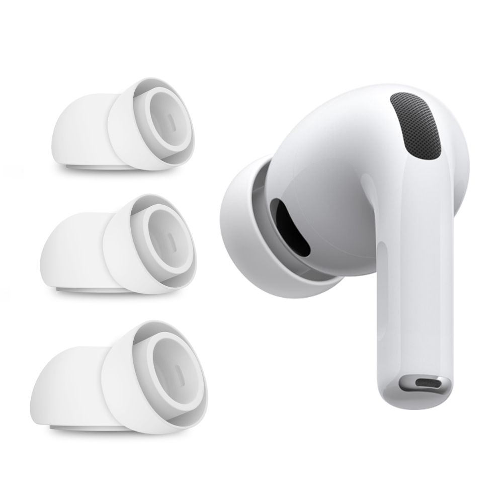 Tech-Protect austiņu uzgaļi AirPods Pro 3 S/M/L 3 gab. balti