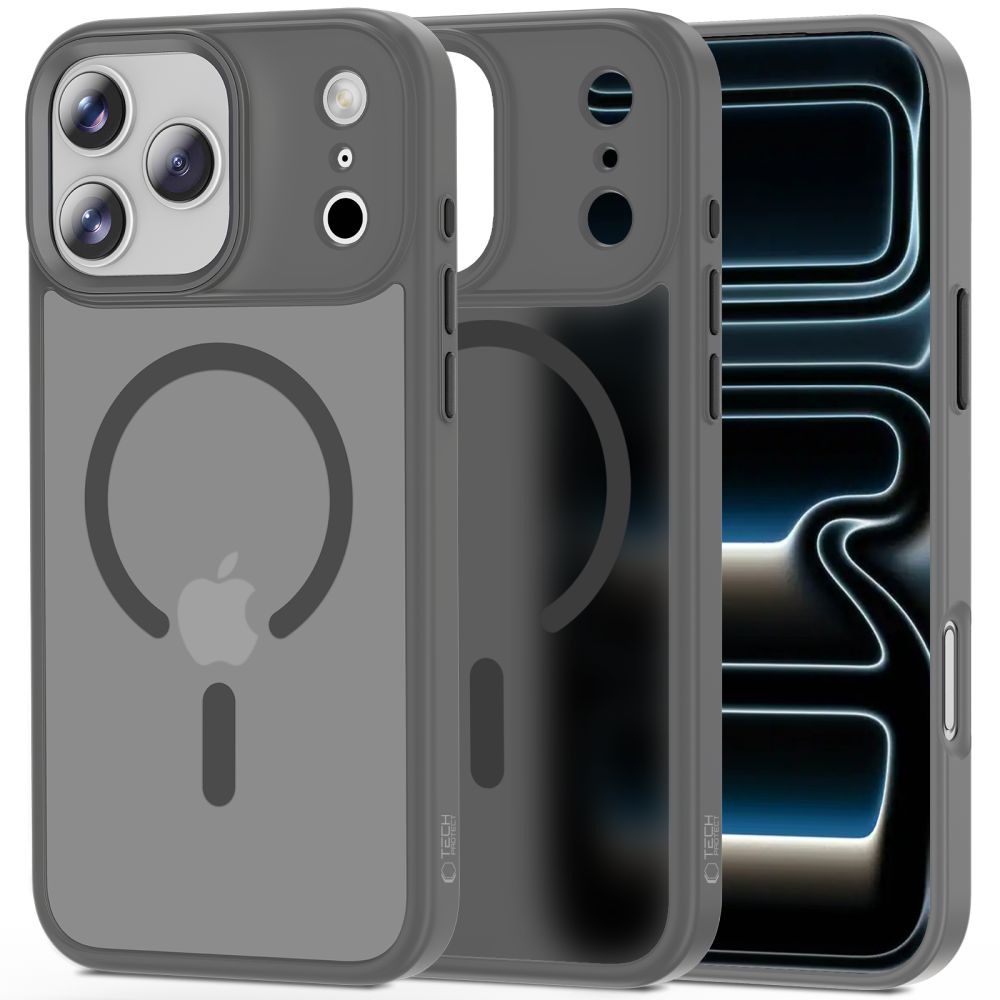 Tech-Protect MagMat MagSafe maciņš iPhone 17 Pro Max pelēks
