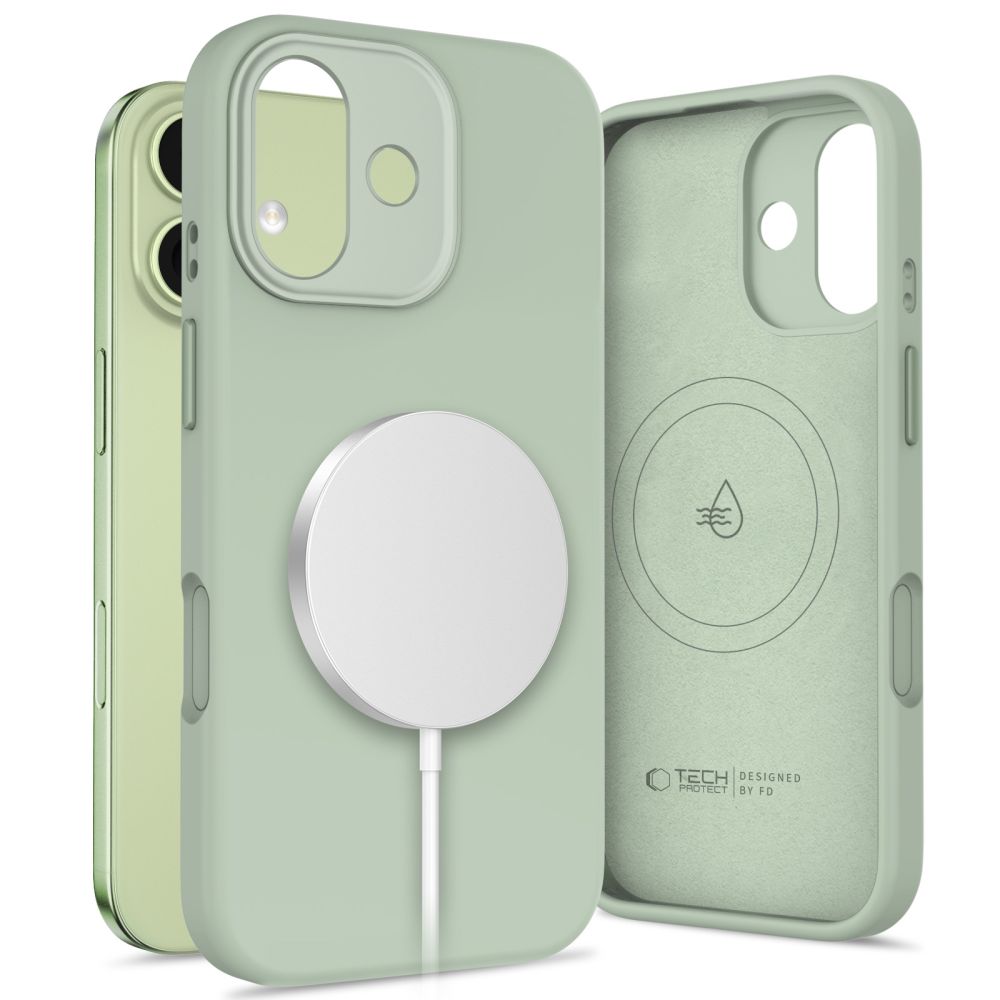Tech-Protect Uniq MagSafe maciņš iPhone 17 zaļš