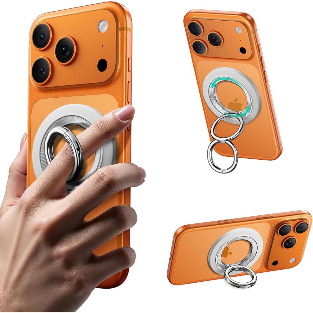 ESR Magnetic HaloLock MagSafe telefona turetajs - Balts