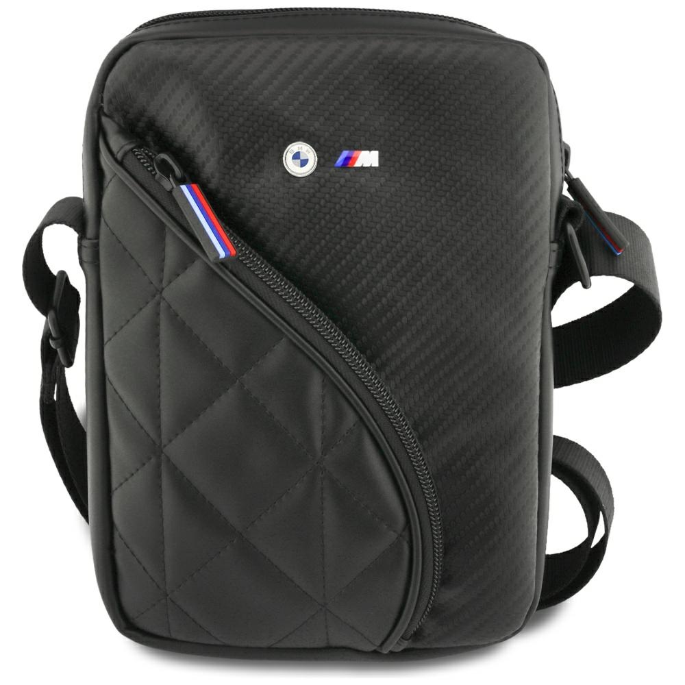 BMW Carbon Pockets & Metal Logo 8 collu plansetes soma - melns