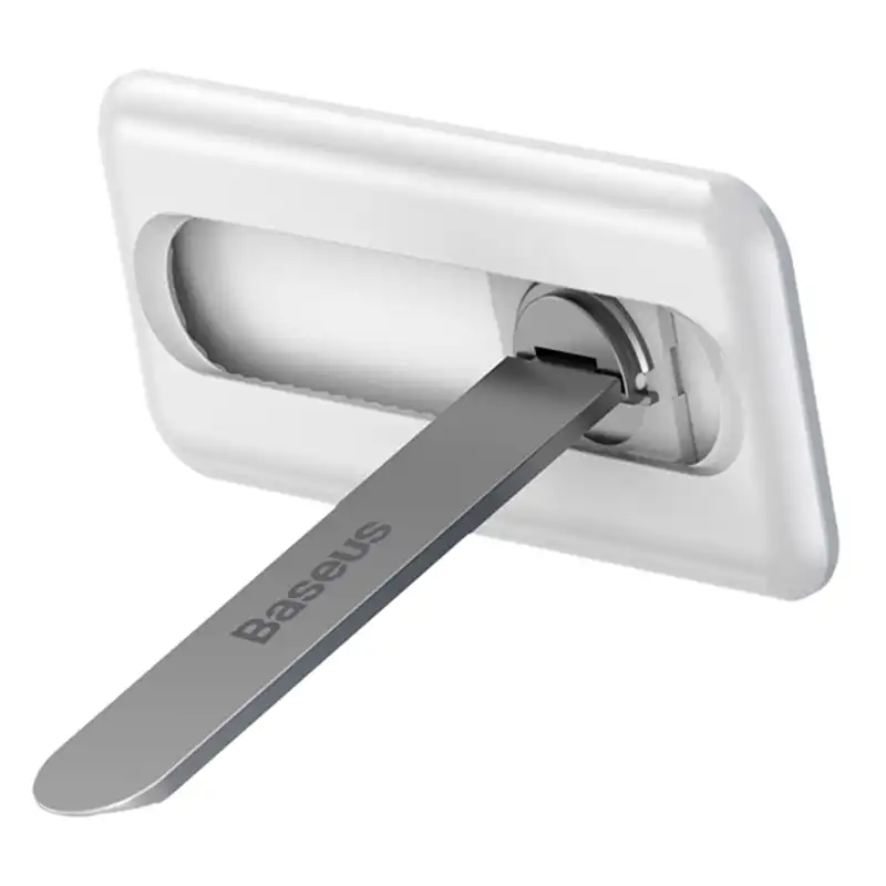 Saliekamais Baseus statīvs tālrunim (balts)