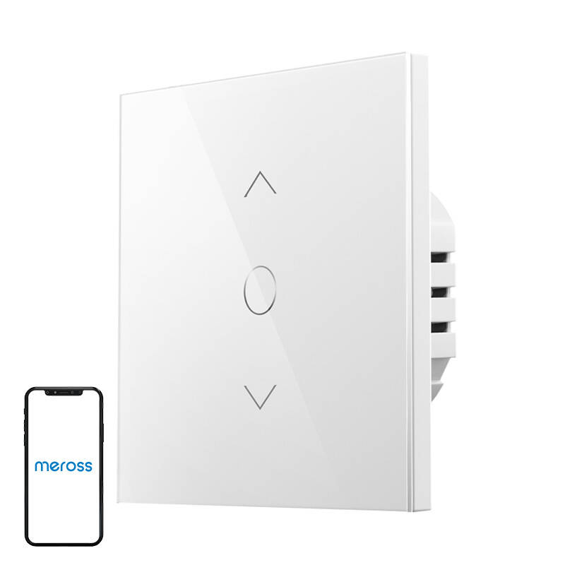 Viedais WiFi ruļļu žalūziju taimeris Meross MRS100HK(EU) (HomeKit)