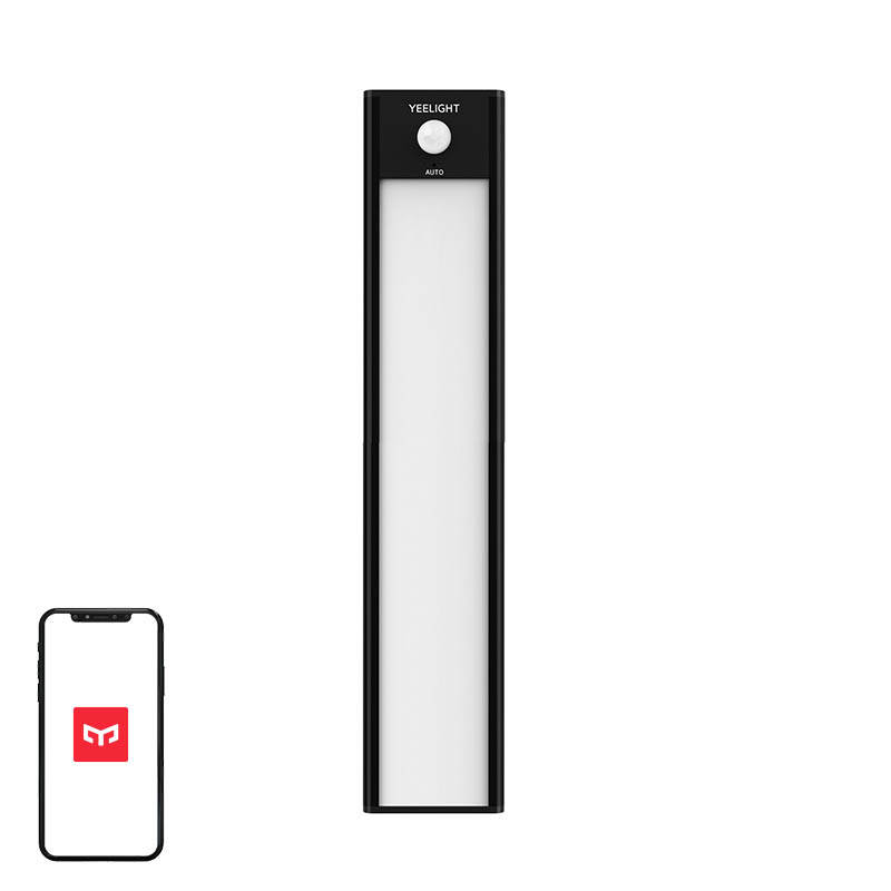 Yeelight skapja sensora lampa 20cm - melna 4000 K