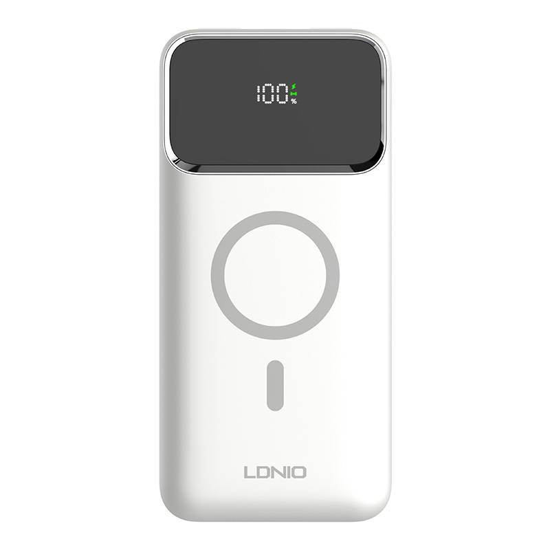 Powerbank LDNIO PQ12, 15W, 10000mah (balta)