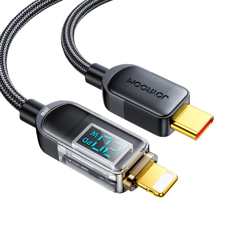 Kabelis Joyroom S-C Lightning 20W 1.2m USB uz USB-C Lightning S-CL020A4 (melns)