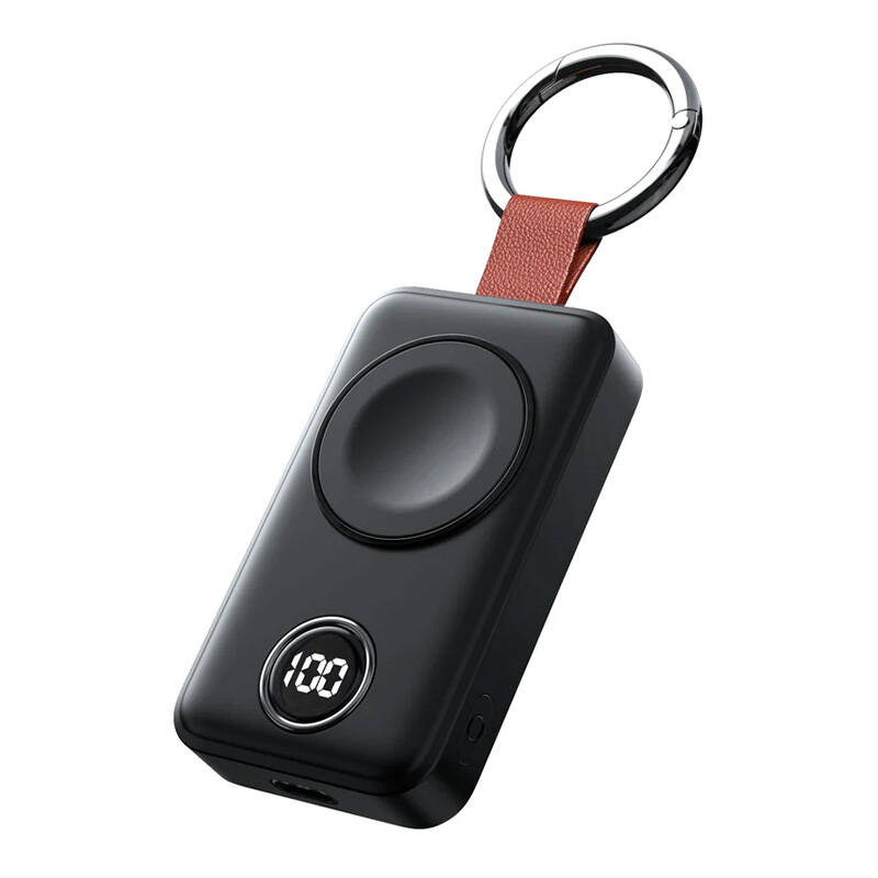 Portatīvais bezvadu lādētājs viedpulksteņiem Joyroom JR-WQW01 2000mAh melns