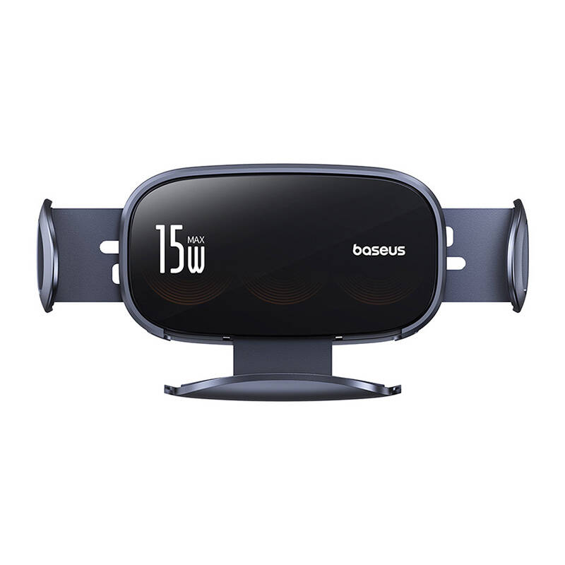 Auto turētājs ar indukcijas lādētāju Baseus LightChaser (melns)