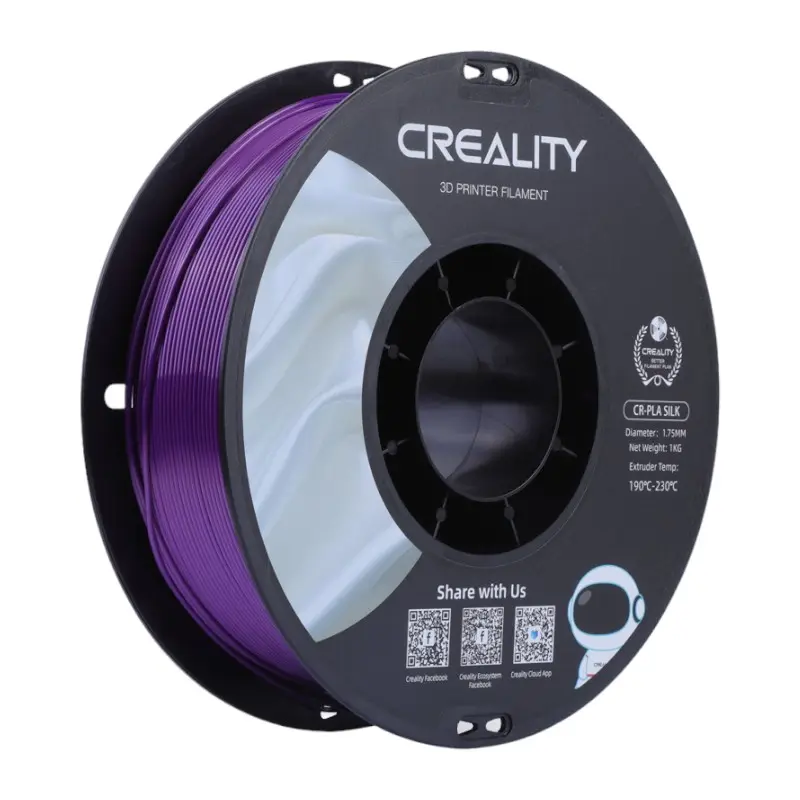 CR-Silk PLA filaments Creality (violets)