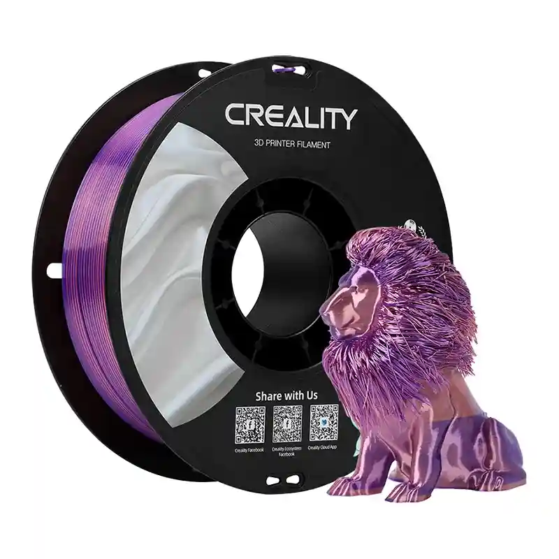 CR-Silk PLA Filaments Creality (Rozā-violets)