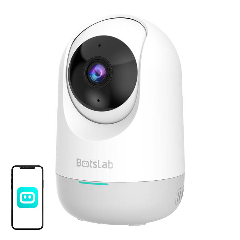 360° iekštelpu WiFi kamera Botslab 2E C212 3MP