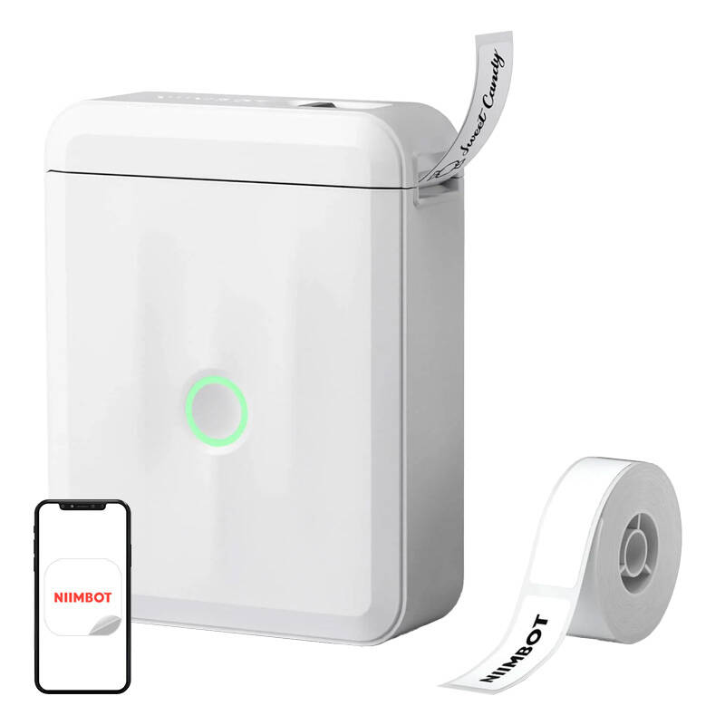 Niimbot D110M portatīvs uzlīmju printeris balts