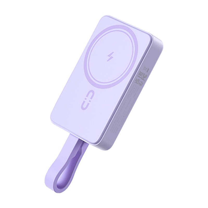 Portatīvais lādētājs Romoss WMS10 10000mAh 30W (violeta)