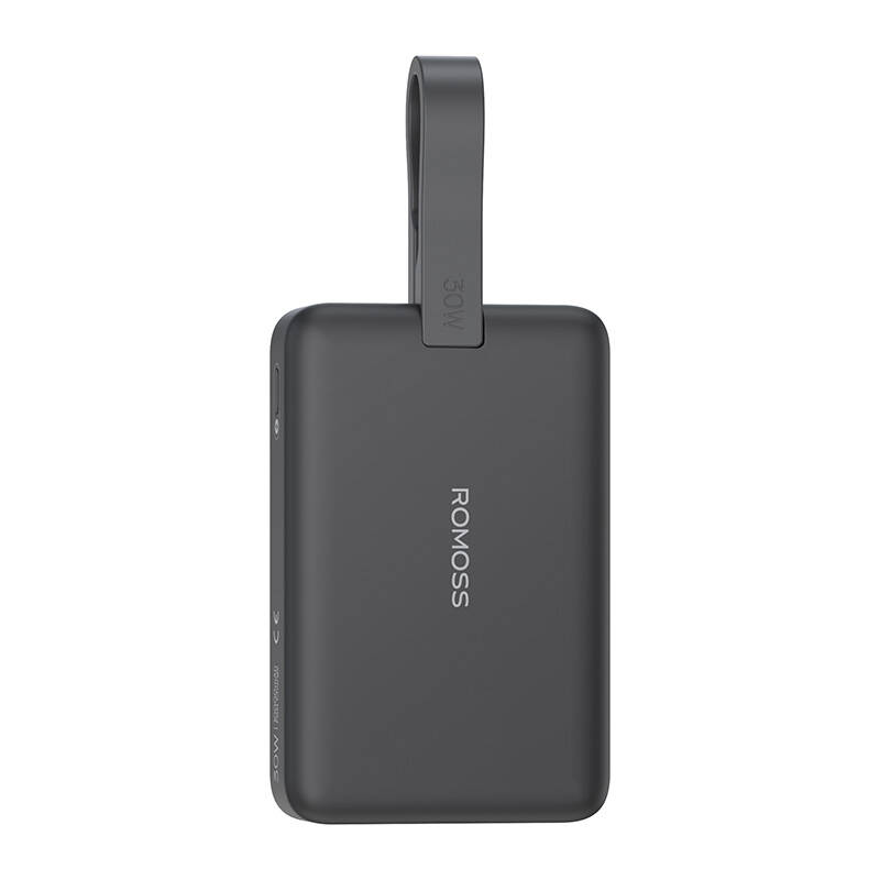 Portatīvais lādētājs Romoss WMS10 10000mAh 30W (melna)