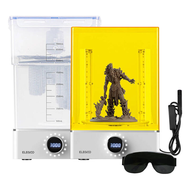 ELEGOO Mercury XS mazgāšanas un žāvēšanas komplekts