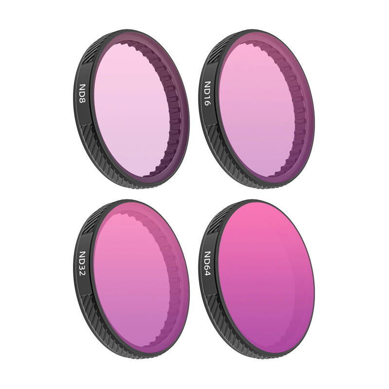 Sunnylife filtru komplekts ND8+ND16+ND32+ND64 073526