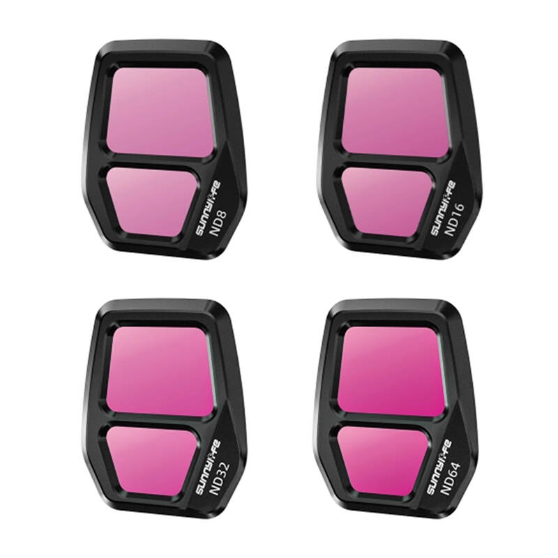 Sunnylife A3S-FI926 objektīva filtrs AIR 3S 4gab. Mixture ND8+ND16+ND32+ND64