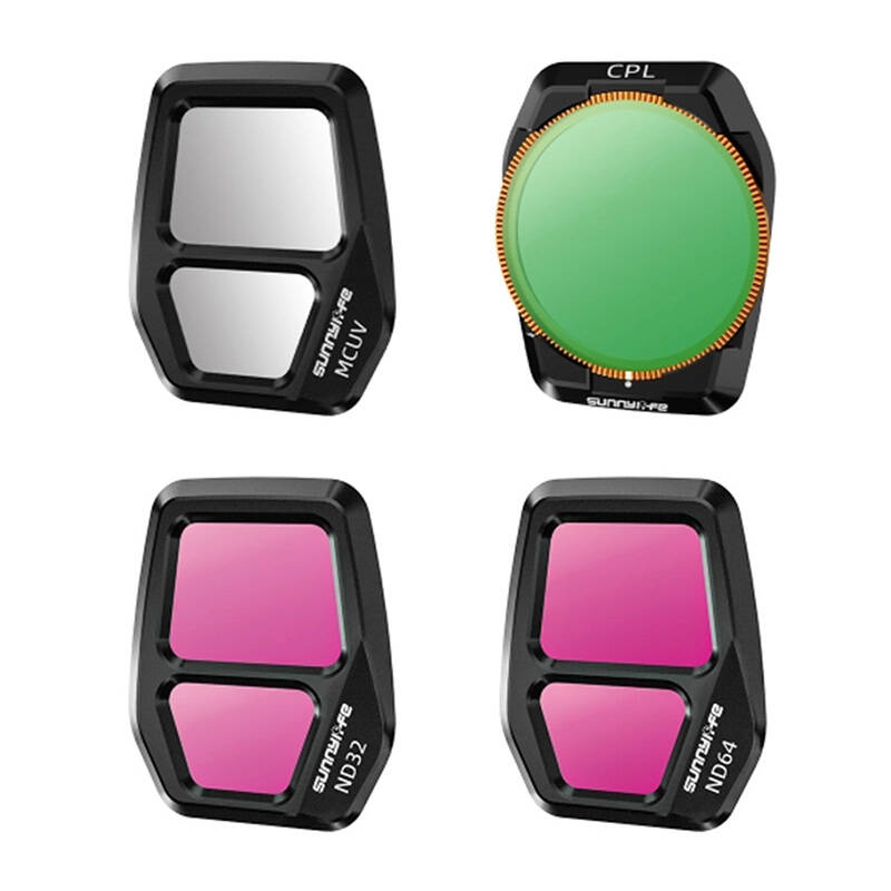 Sunnylife A3S-FI928 4gab. objektīva filtru komplekts AIR 3S