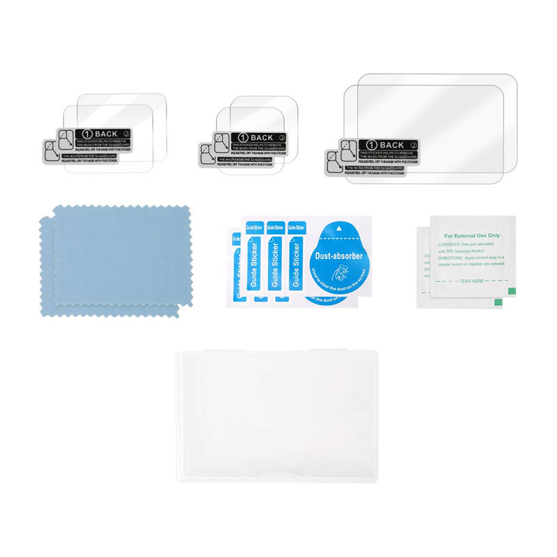 Sunnylife GO-BHM882 rūdīta stikla plēves GoPro Hero 13 Black 6gab.