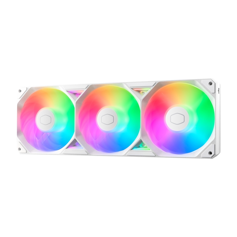 Cooler Master SickleFlow Edge 360 ARGB ventilators (balts)