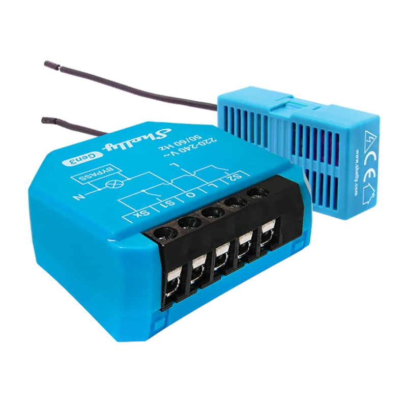 Shelly 1L Gen3 WiFi 1 kanāla bez neitrālā apgaismojuma kontrolieris