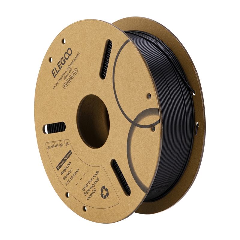ELEGOO PLA Filaments (Melns)