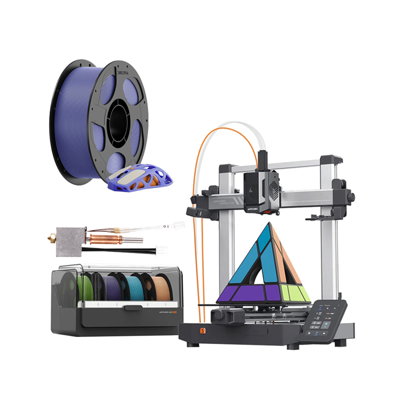 Anycubic Kobra 3 V2 Combo 3D printeris + Hotend + filaments bez maksas