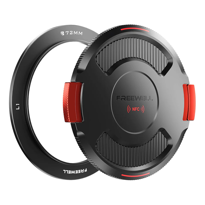 Freewell 72 mm pamatnes gredzens ar vāku Real Locking VND