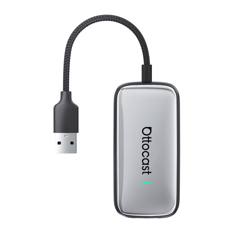 Ottocast Play2Video Ultra Carplay/Android Auto bezvadu adapteris