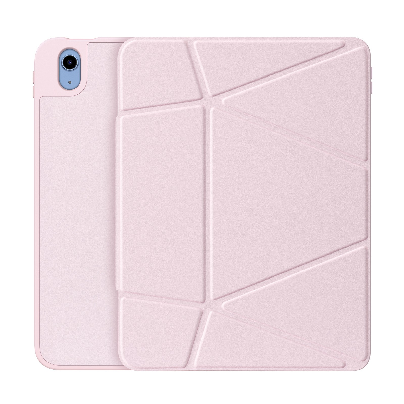 Futrālis Dux Ducis Vers Apple iPad 10.9 2022/iPad 11 2025 rozā krāsā