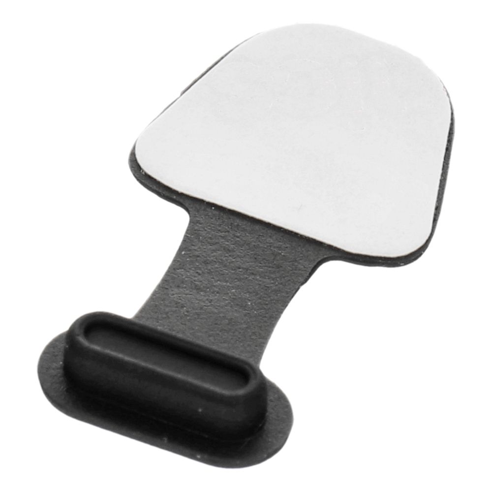 Lightning uzlādes ligzdas vāciņš ar turētāju melns