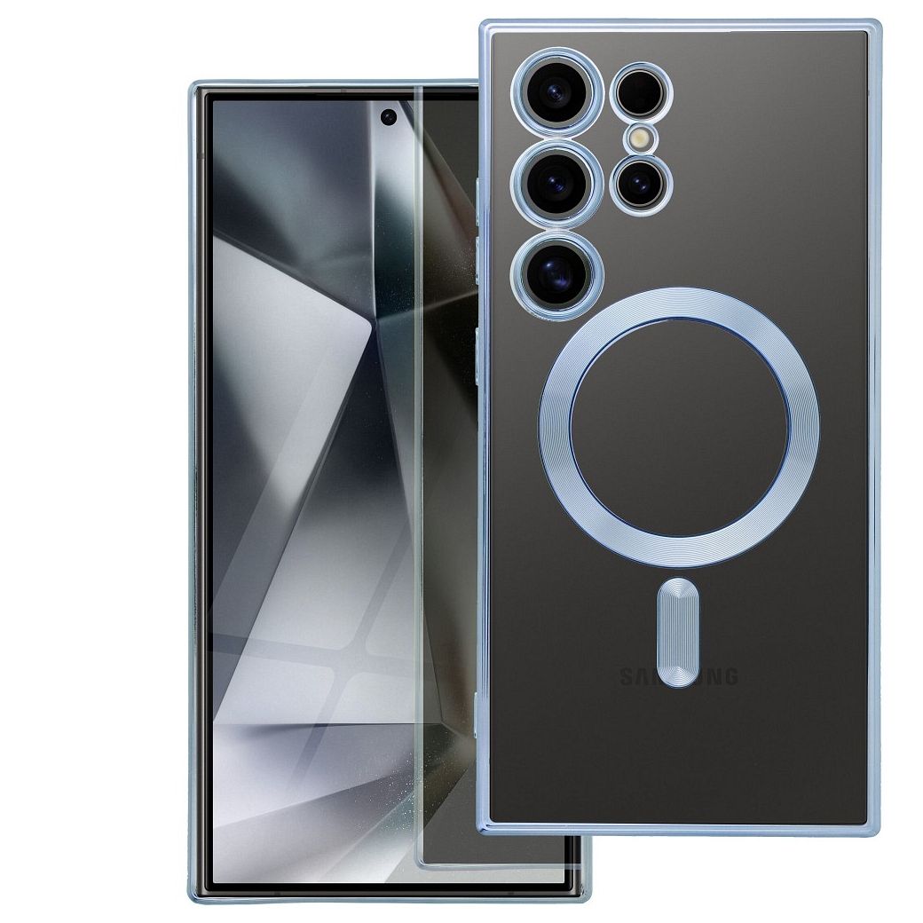 ELECTRO MAG COVER korpuss saderīgs ar MagSafe priekš SAMSUNG A37 blue