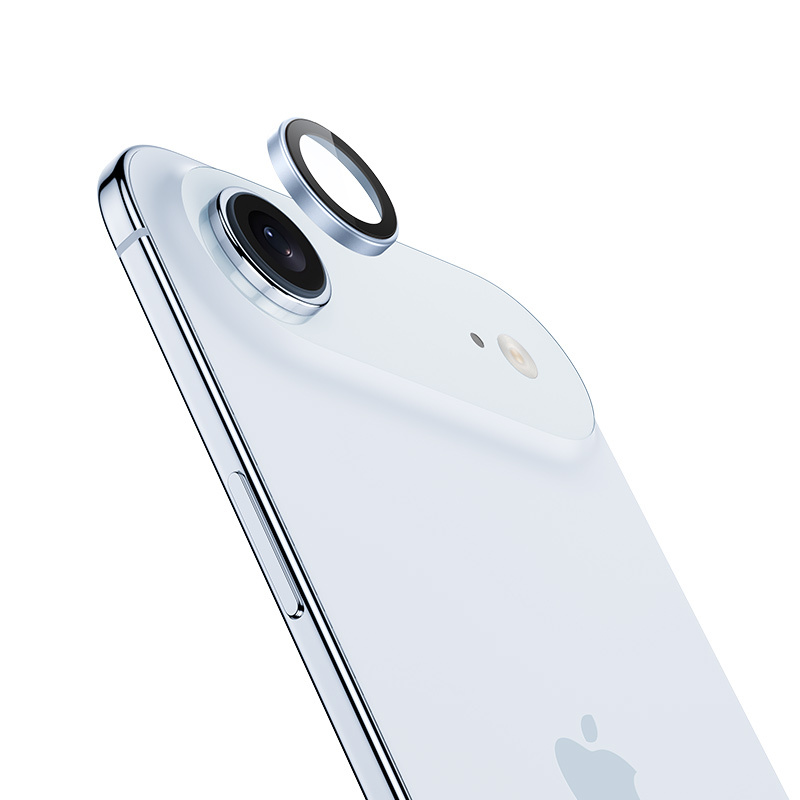 Benks rūdīts stikls DR Sapphire Lens Protector kamerai iPhone 17 Air (1 lēca) gaiši zils