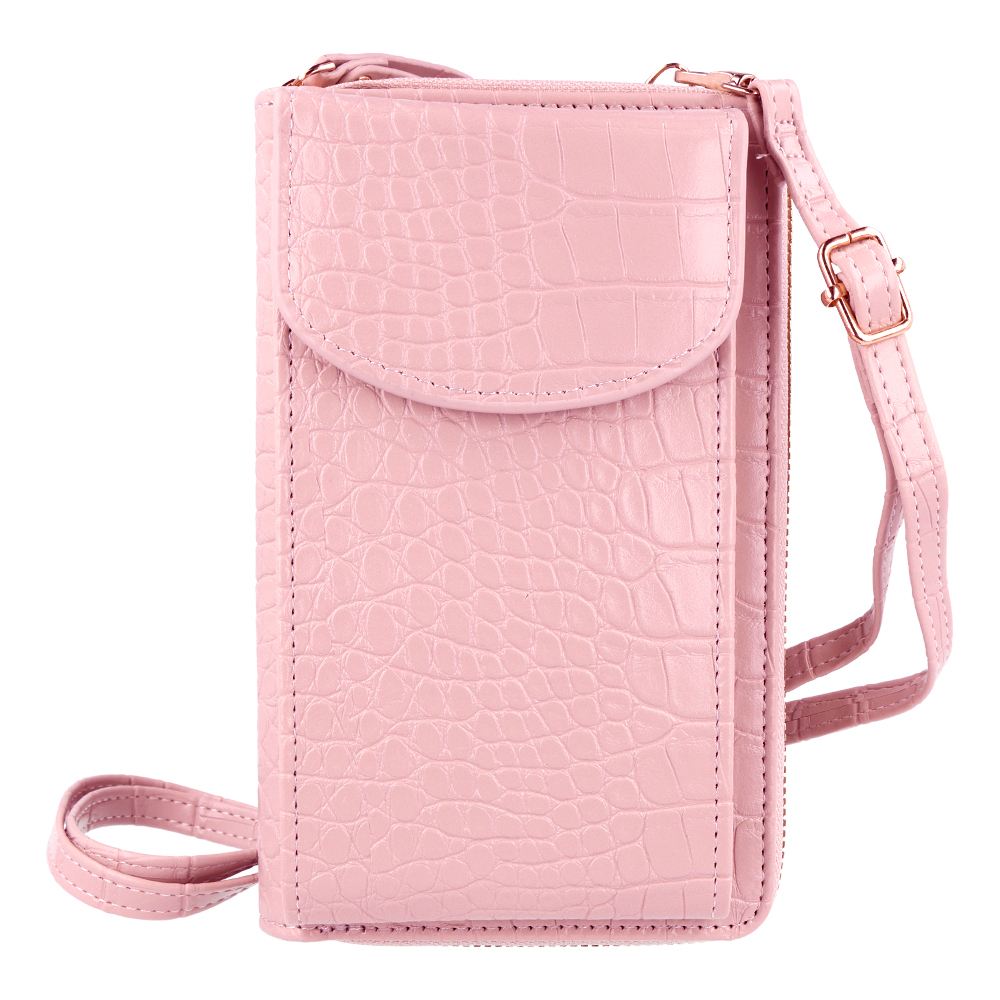 Adīts maciņš telefonam GCW12 rozā