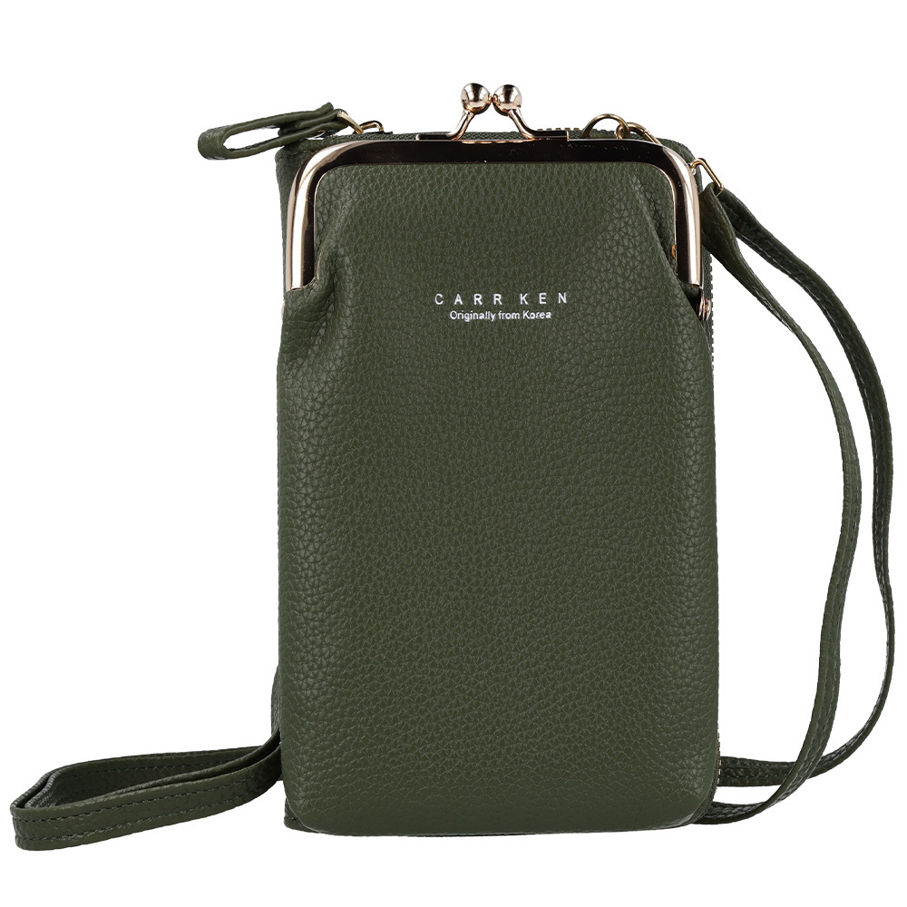 Adīts maciņš telefonam GCW01 zaļš